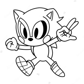 Sonic Spiderman I Aksjon Fargeleggingsark 23934-22057