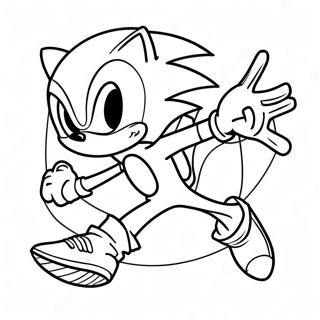 Sonic Spiderman I Aksjon Fargeleggingsark 23934-22060