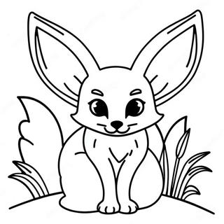 Fennec Rev Fargeleggingsark 24224-22278