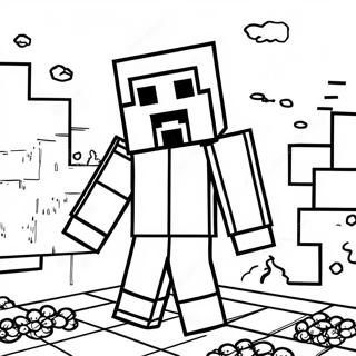 Minecraft Steve Fargeleggingsark