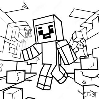 Minecraft Steve Fargeleggingsark 24715-22664