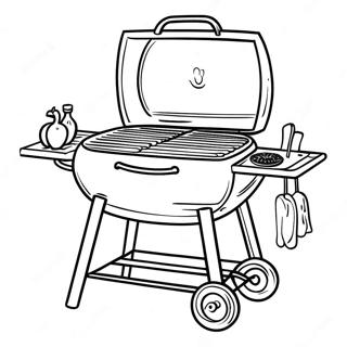 Bbq Grill Fargeleggingsark 25595-23365