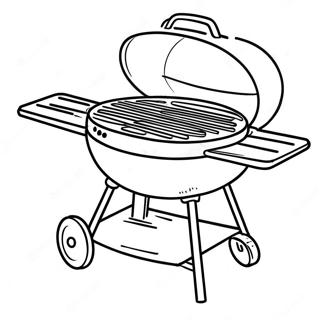 Bbq Grill Fargeleggingsark 25595-23553