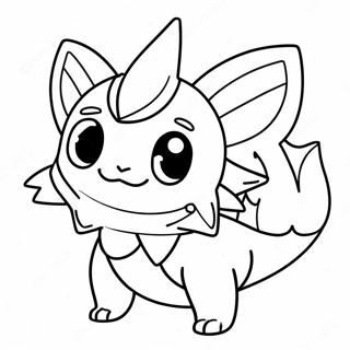 Vaporeon Fargeleggingsark 26442-24212