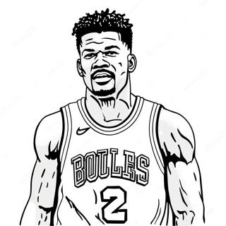 Jimmy Butler Fargeleggingsark 26772-24475