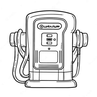 Elektrisk Lader I Aksjon Fargeleggingsark 27183-24806