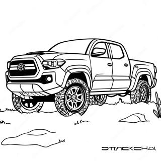 Toyota Tacoma Fargeleggingsark 27333-24916