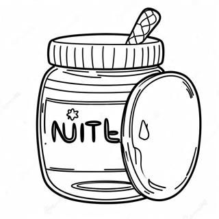 Nutella Glass Fargeleggingsark 27463-25020