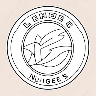 Denver Nuggets Logo Fargeleggingsark 28004-25436