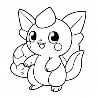 Chibi Pokemon Fargeleggingsark 28936-26163