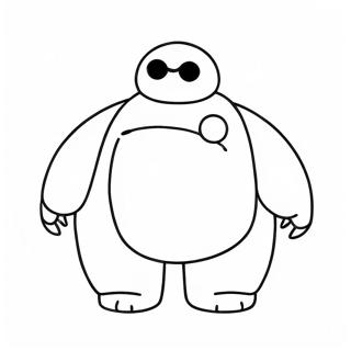 Baymax Fargeleggingsark