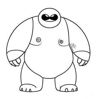 Baymax I Aksjon Fargeleggingsark 29638-26719