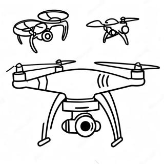 Drone Fargeleggingsark 29727-26787