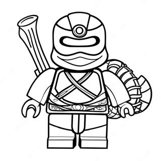 Ninjago Serpentine Fargeleggingsark