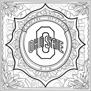 Ohio State Logo Fargeleggingsark 31728-16288