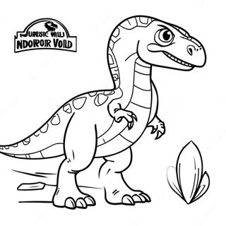 Indoraptor Jurassic World Fargeleggingsark 31758-16311