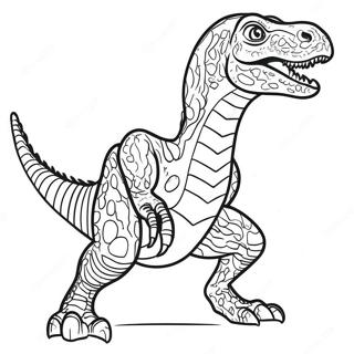 Indoraptor Brolende Fargeleggingsark 31759-16314