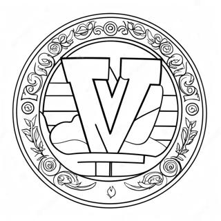 Byu Logo Fargeleggingsark 32159-16623