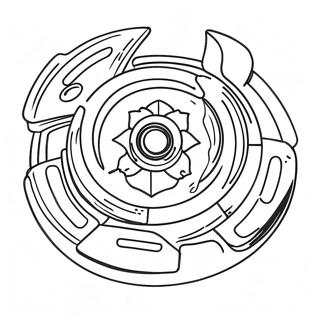 Dynamisk Spryzen Beyblade I Aksjon Fargeleggingsark 33953-18026