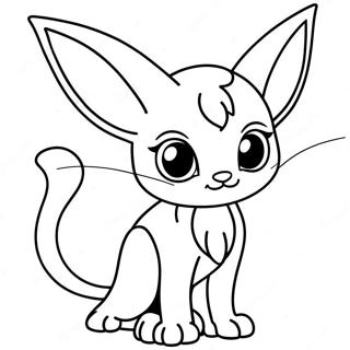 Espeon Fargeleggingsark 34192-18214