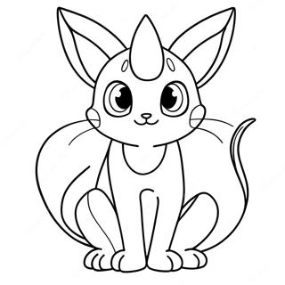 Espeon Fargeleggingsark 34192-18216