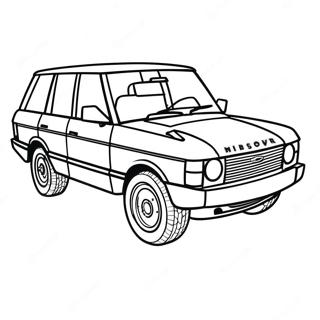 Fargeleggingsark Med Range Rover 34412-28666