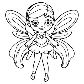 Bloom Winx Club I Fe Form Fargeleggingsark 34583-28807