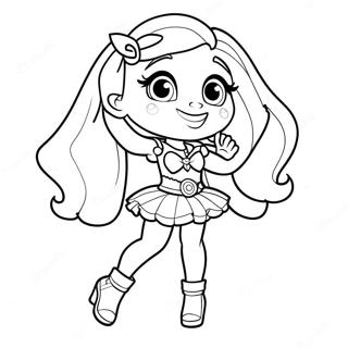 Lolirock Fargeleggingsark