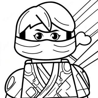 Zane Ninjago Fargeleggingsark