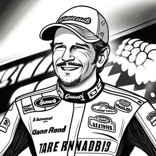 Dale Earnhardt Fargeleggingsark 35513-29543