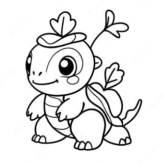 Turtwig Fargeleggingsark 35803-29774