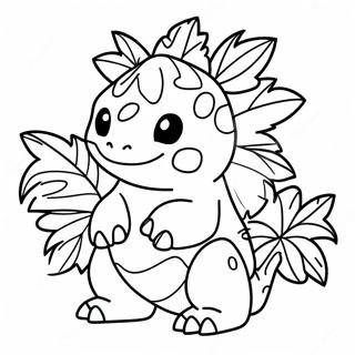 Ivysaur Fargeleggingsark 35833-29798