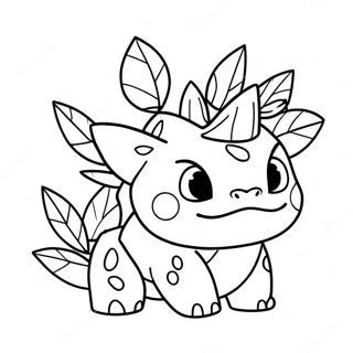 Ivysaur Fargeleggingsark 35833-29800