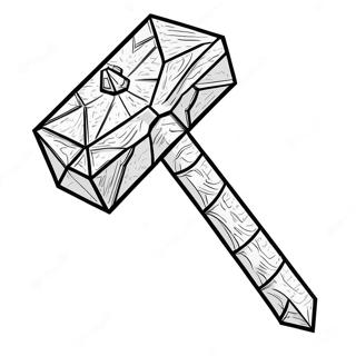 Diamant Minecraft Spade Fargeleggingsark 35974-30015