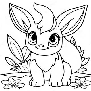 Leafeon Fargeleggingsark 36093-30108