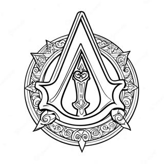 Assassins Creed Logo Fargeleggingsark 36263-30250