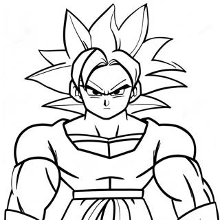 Super Saiyan 4 Fargeleggingsark