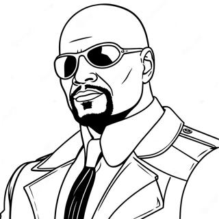 Nick Fury Fargeleggingsark 37626-31310