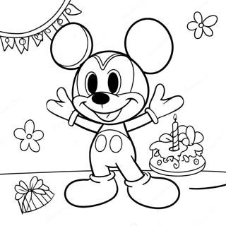 Gratulerer Med Dagen Mickey Mouse Clubhouse Fargeleggingsark 37696-31374