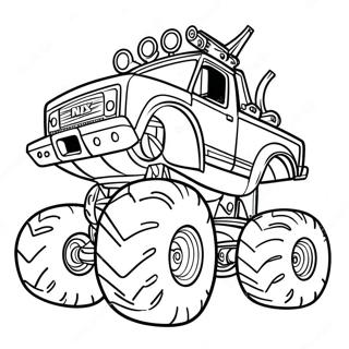 Max D Monster Truck Fargeleggingsark 38877-32313