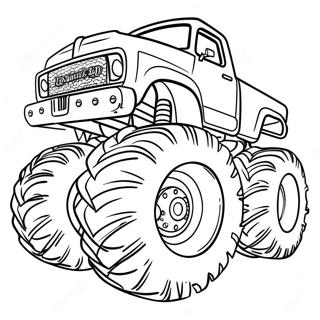 Max D Monster Truck Fargeleggingsark 38877-32314