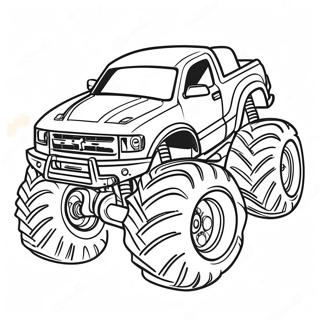 Max D Monster Truck Fargeleggingsark 38877-32315