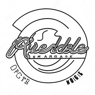 Riverdale Logo Fargeleggingsark 39006-32398