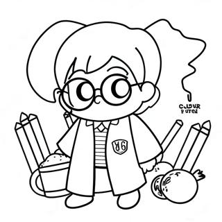 Harry Potter Chibi Fargeleggingsark