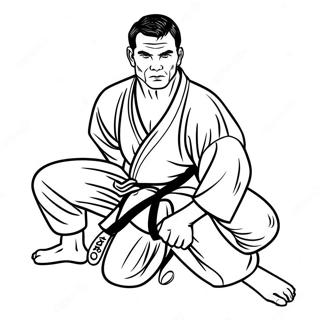 Jiu Jitsu Fargeleggingsark 40107-33262