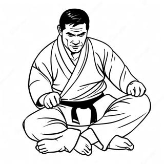 Jiu Jitsu Fargeleggingsark 40107-33263