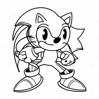 Sonic Underground Fargeleggingsark 40197-33330