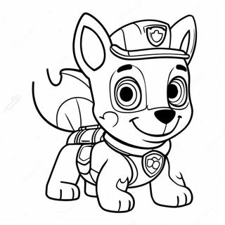 Paw Patrol Tracker Fargeleggingsark 40748-33756