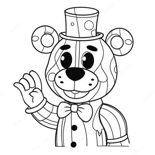 Funtime Freddy Fargeleggingsark