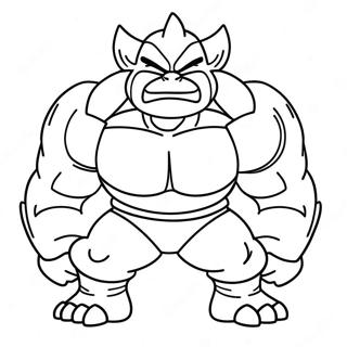 Machamp Fargeleggingsark